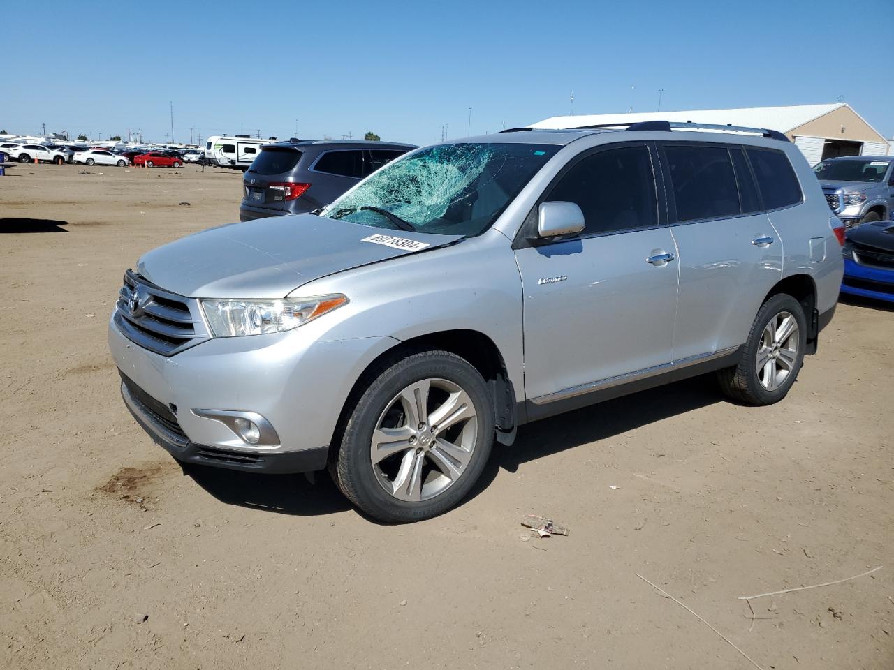 VIN 5TDDK3EH8DS193397 2013 TOYOTA HIGHLANDER no.1