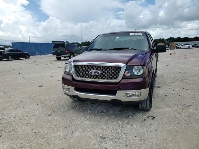 2005 Ford F150 Supercrew VIN: 1FTPW12555KE04287 Lot: 66881754