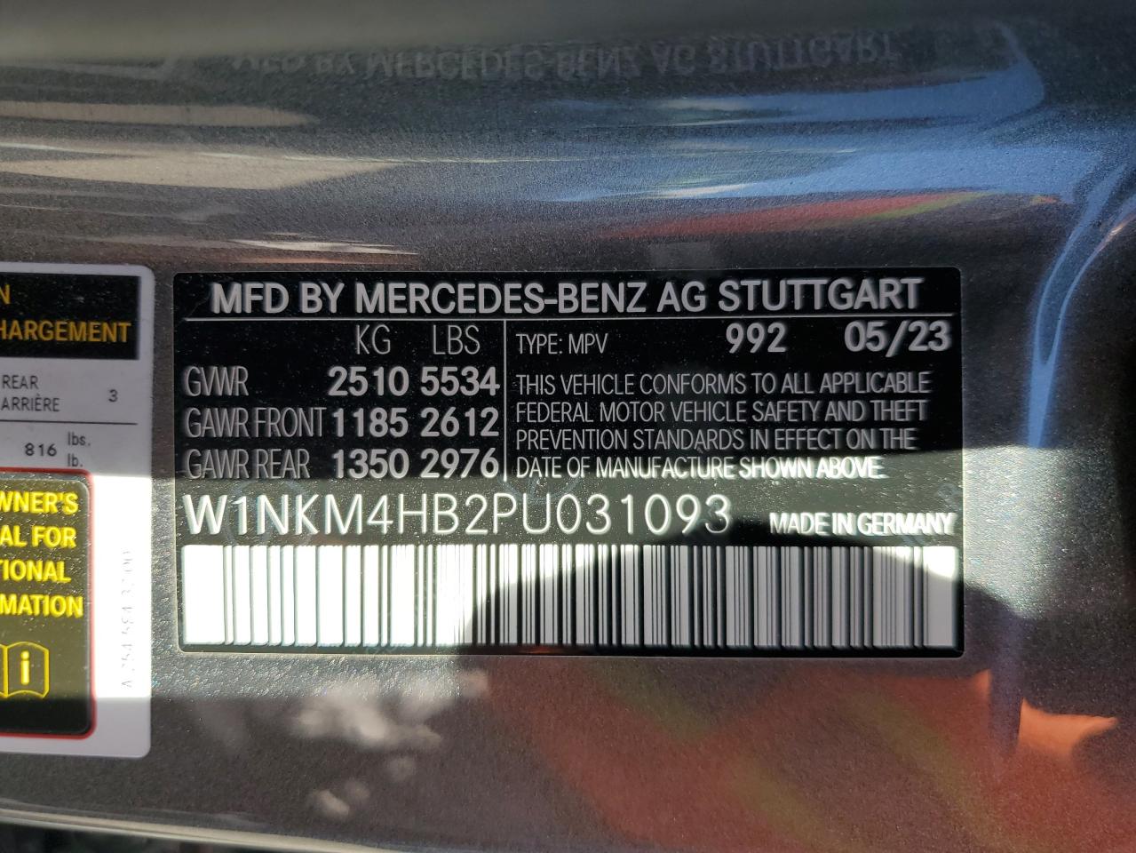 W1NKM4HB2PU031093 2023 Mercedes-Benz Glc 300 4Matic