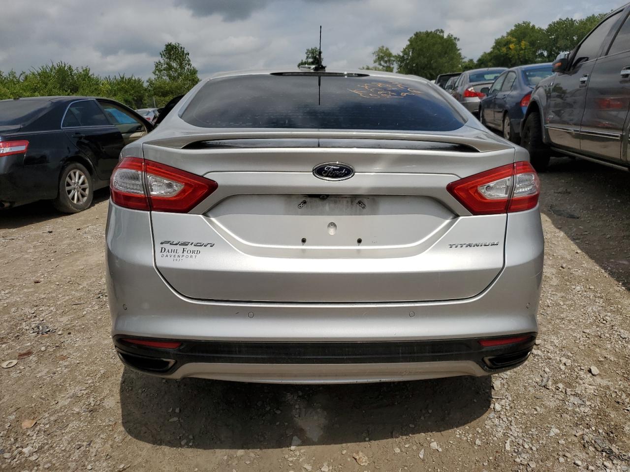 2013 Ford Fusion Titanium VIN: 3FA6P0K9XDR331200 Lot: 66984344