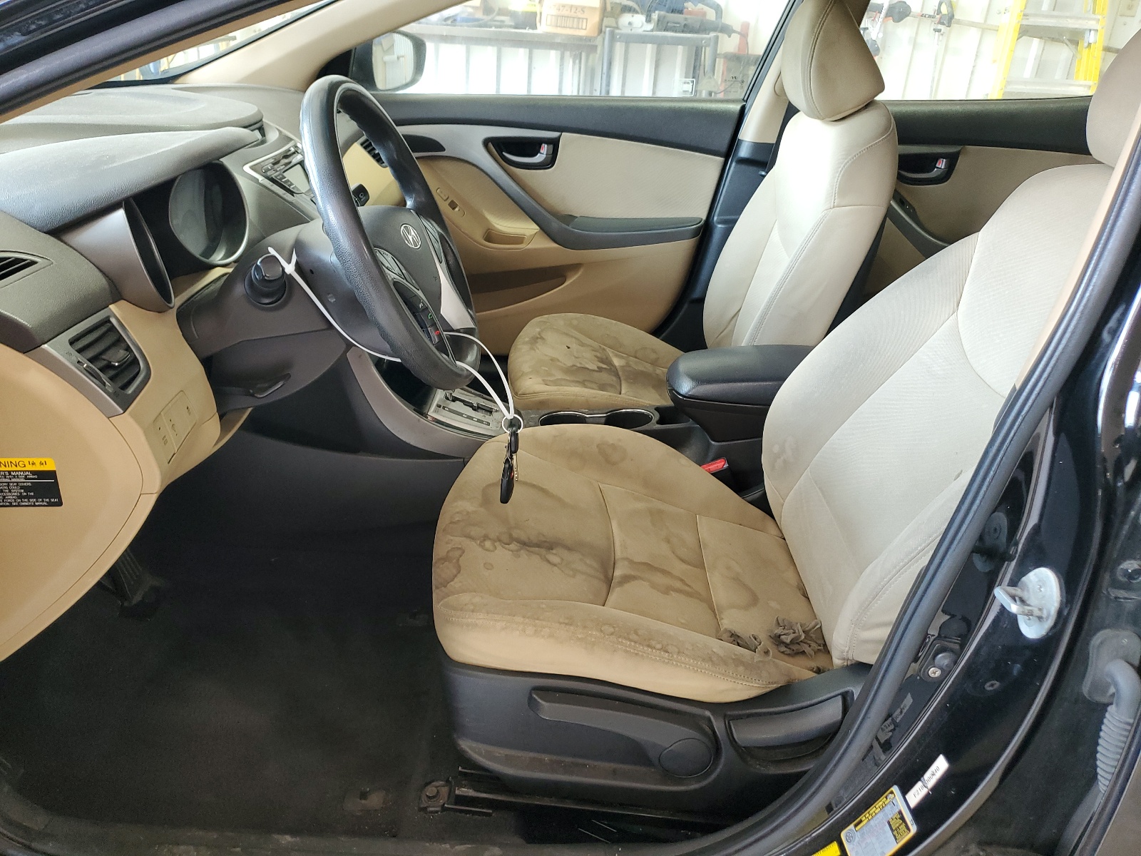 KMHDH4AE8CU301443 2012 Hyundai Elantra Gls