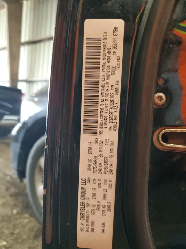 1C6RD6FT8CS281089 2012 Dodge Ram 1500 St