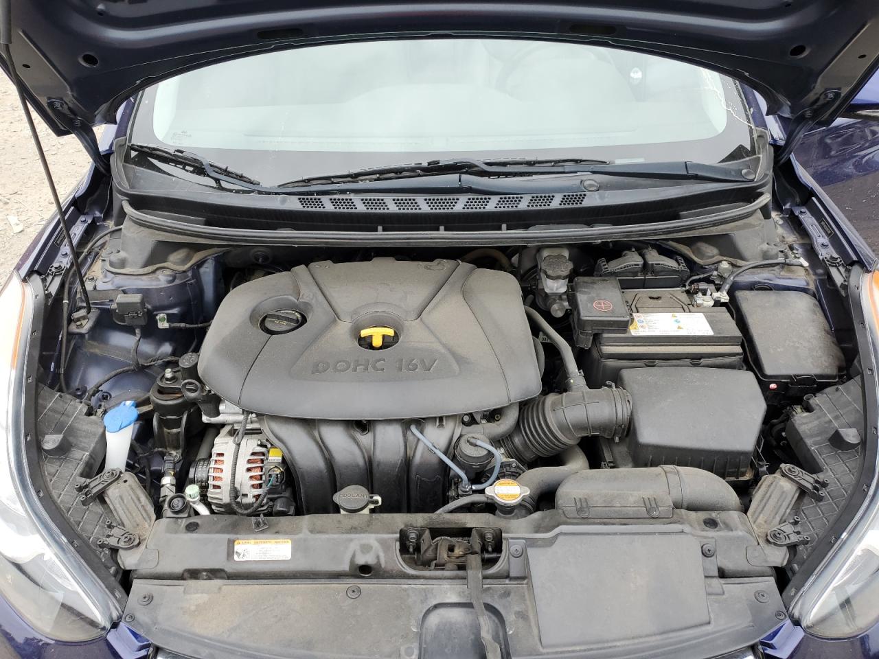 2013 Hyundai Elantra Gls VIN: 5NPDH4AEXDH167941 Lot: 66723804