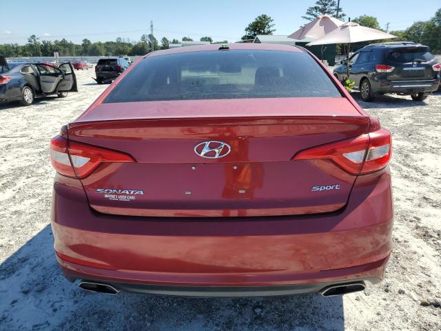  HYUNDAI SONATA 2015 Бургунди