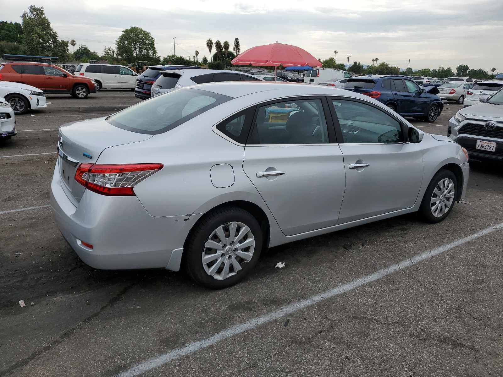 2014 Nissan Sentra S vin: 3N1AB7AP3EL689676