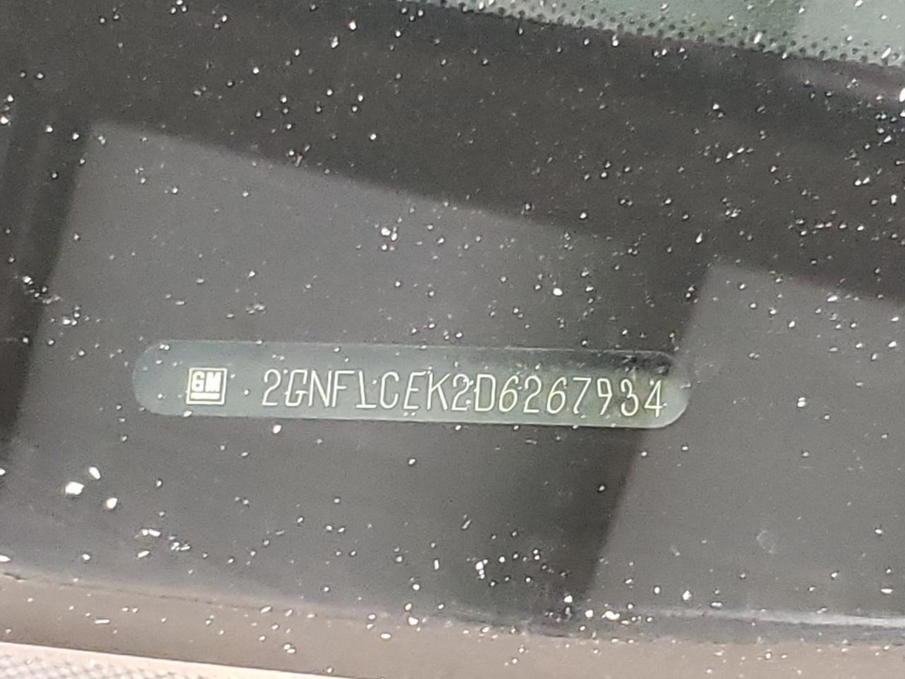 2013 Chevrolet Equinox Ls VIN: 2GNFLCEK2D6267934 Lot: 68619934