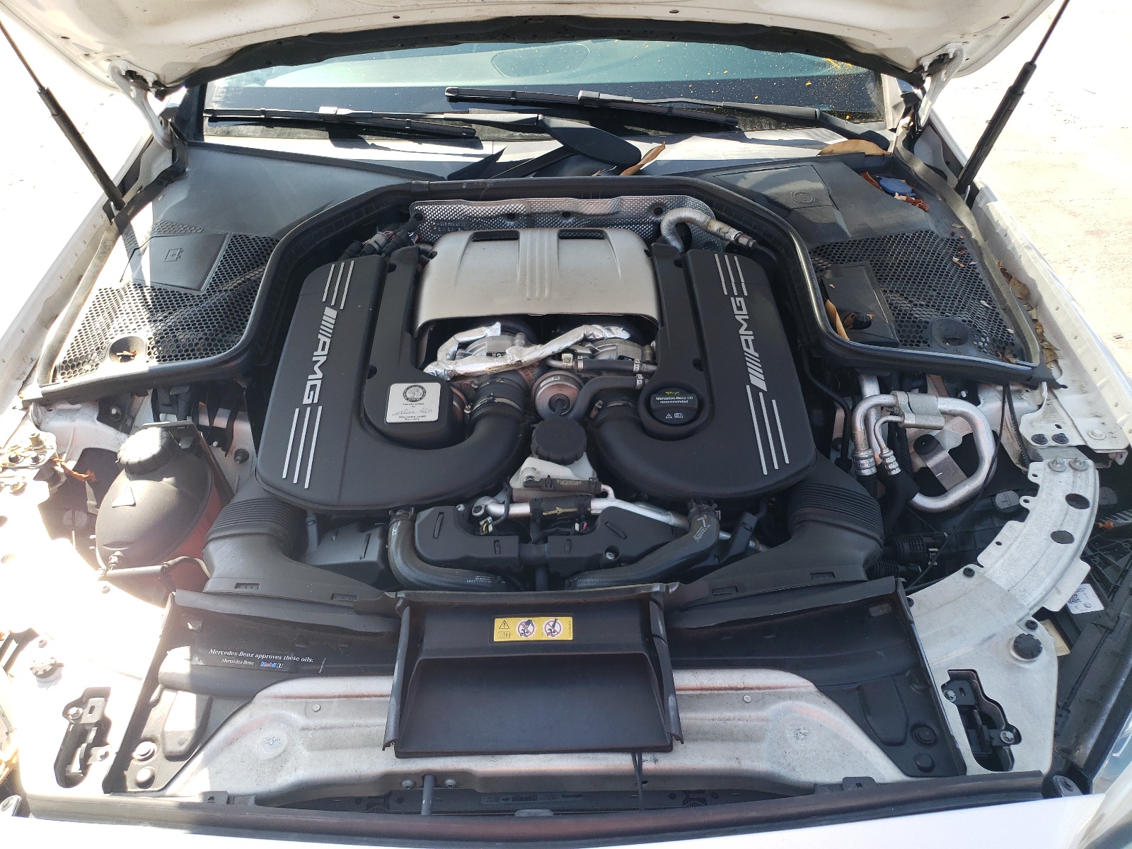 55SWF8HB4HU180933 2017 Mercedes-Benz C 63 Amg-S