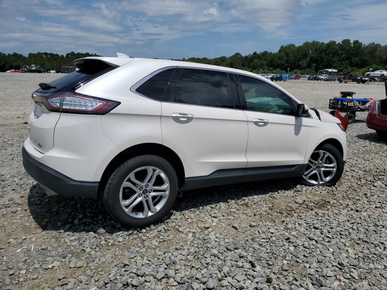 2018 Ford Edge Titanium VIN: 2FMPK3K93JBB36267 Lot: 68715964