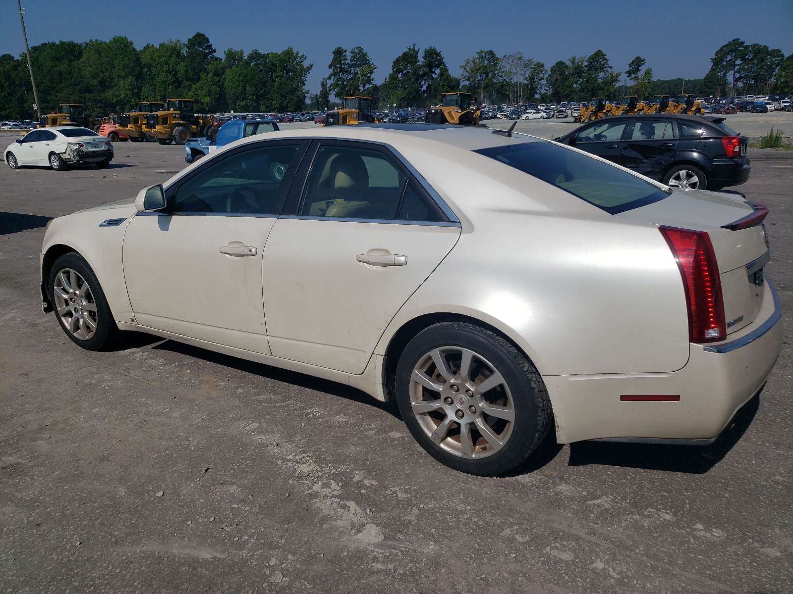 1G6DV57V580193519 2008 Cadillac Cts Hi Feature V6