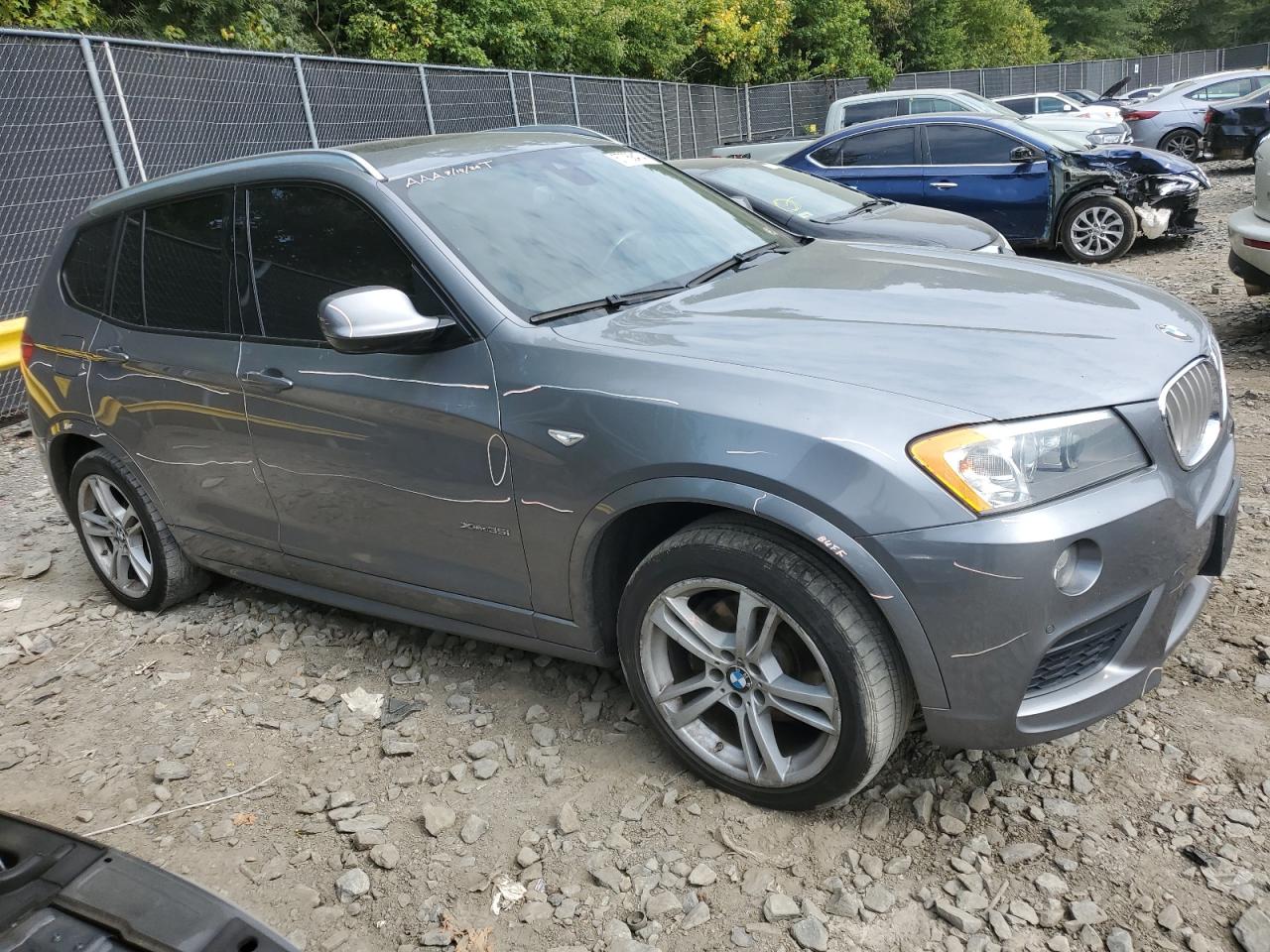 VIN 5UXWX7C59E0E75726 2014 BMW X3 no.4