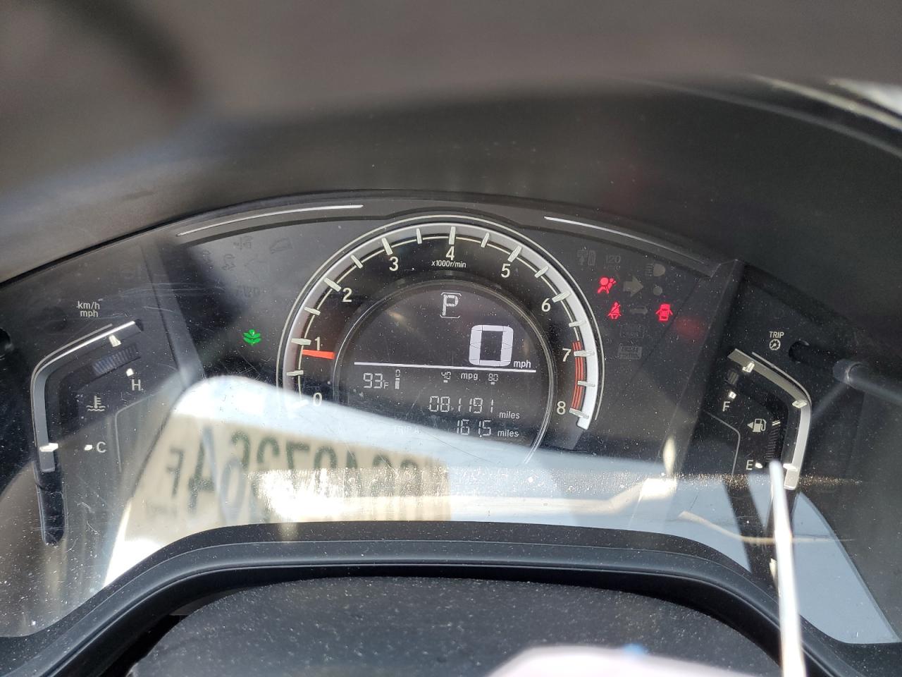 2017 Honda Cr-V Lx VIN: 2HKRW6H39HH218153 Lot: 66427364