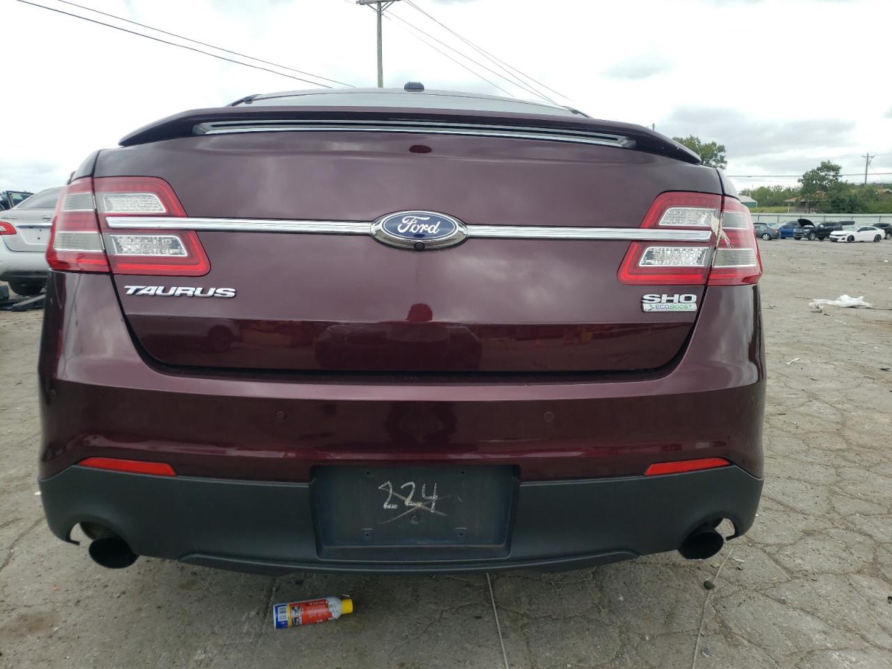 1FAHP2KT8JG116224 2018 Ford Taurus Sho