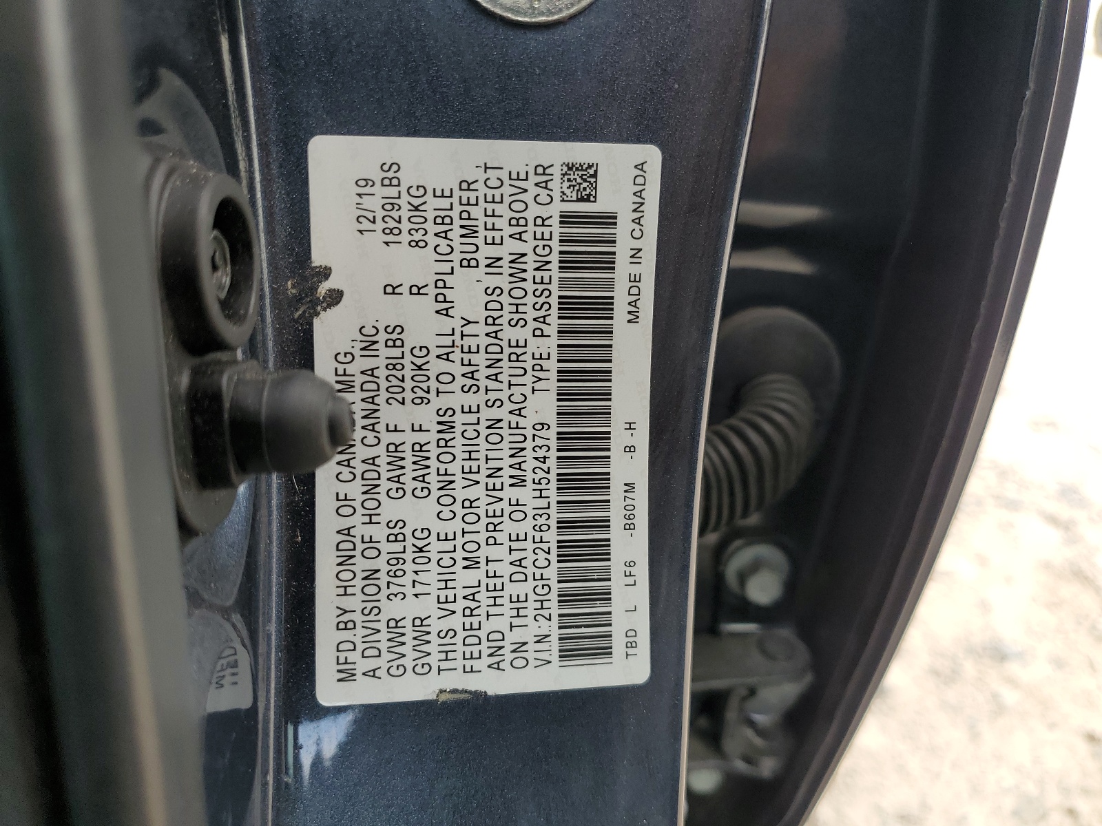2HGFC2F63LH524379 2020 Honda Civic Lx 2HGFC2F63LH524379 2020 Honda Civic Lx