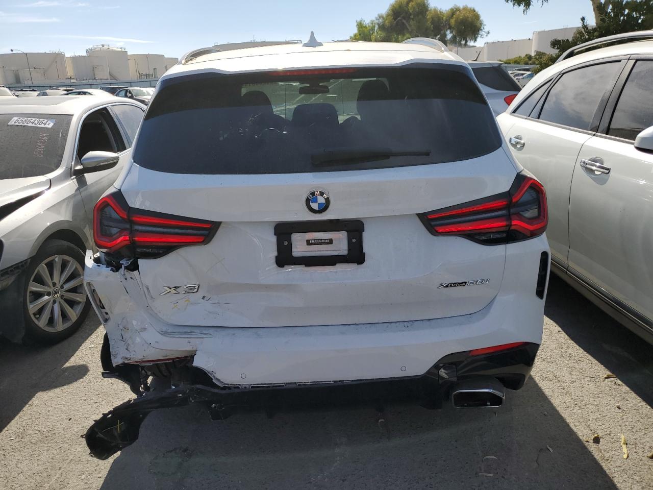 2022 BMW X3 xDrive30I VIN: 5UX53DP02N9K76983 Lot: 65203014
