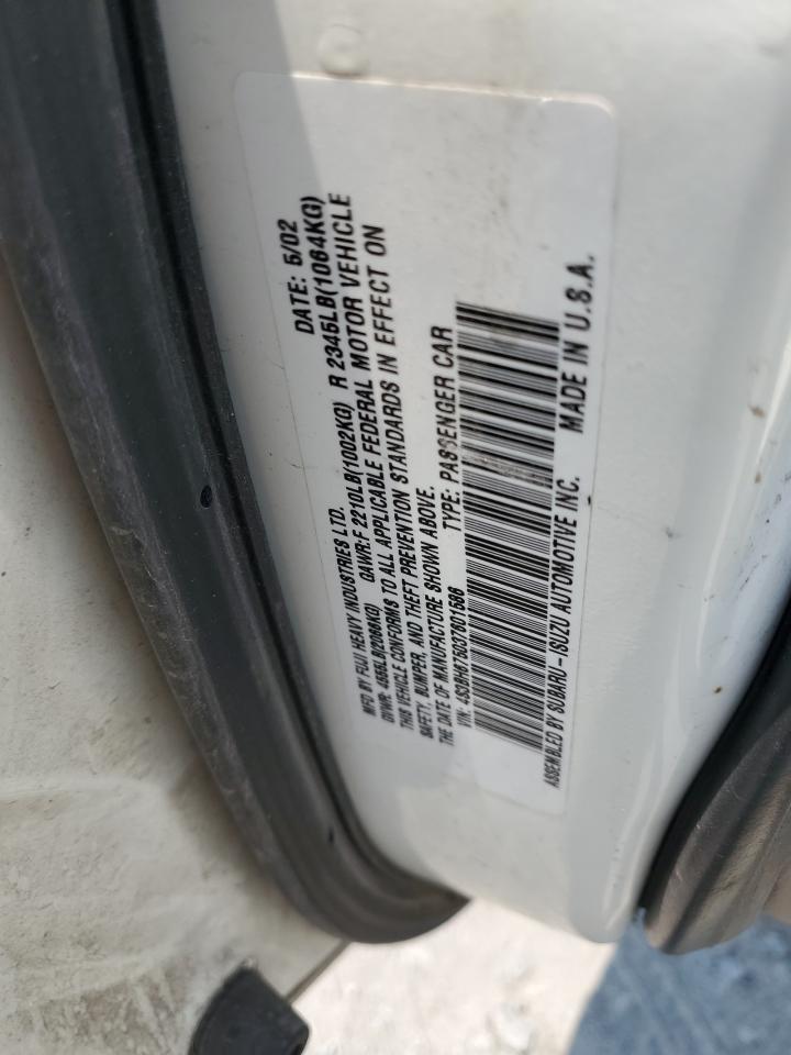 2003 Subaru Legacy Outback Awp VIN: 4S3BH675037601586 Lot: 68911174