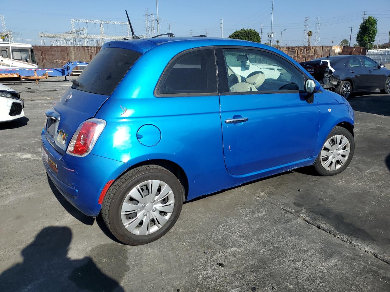 2015 Fiat 500 Pop VIN: 3C3CFFAR0FT550388 Lot: 66617144