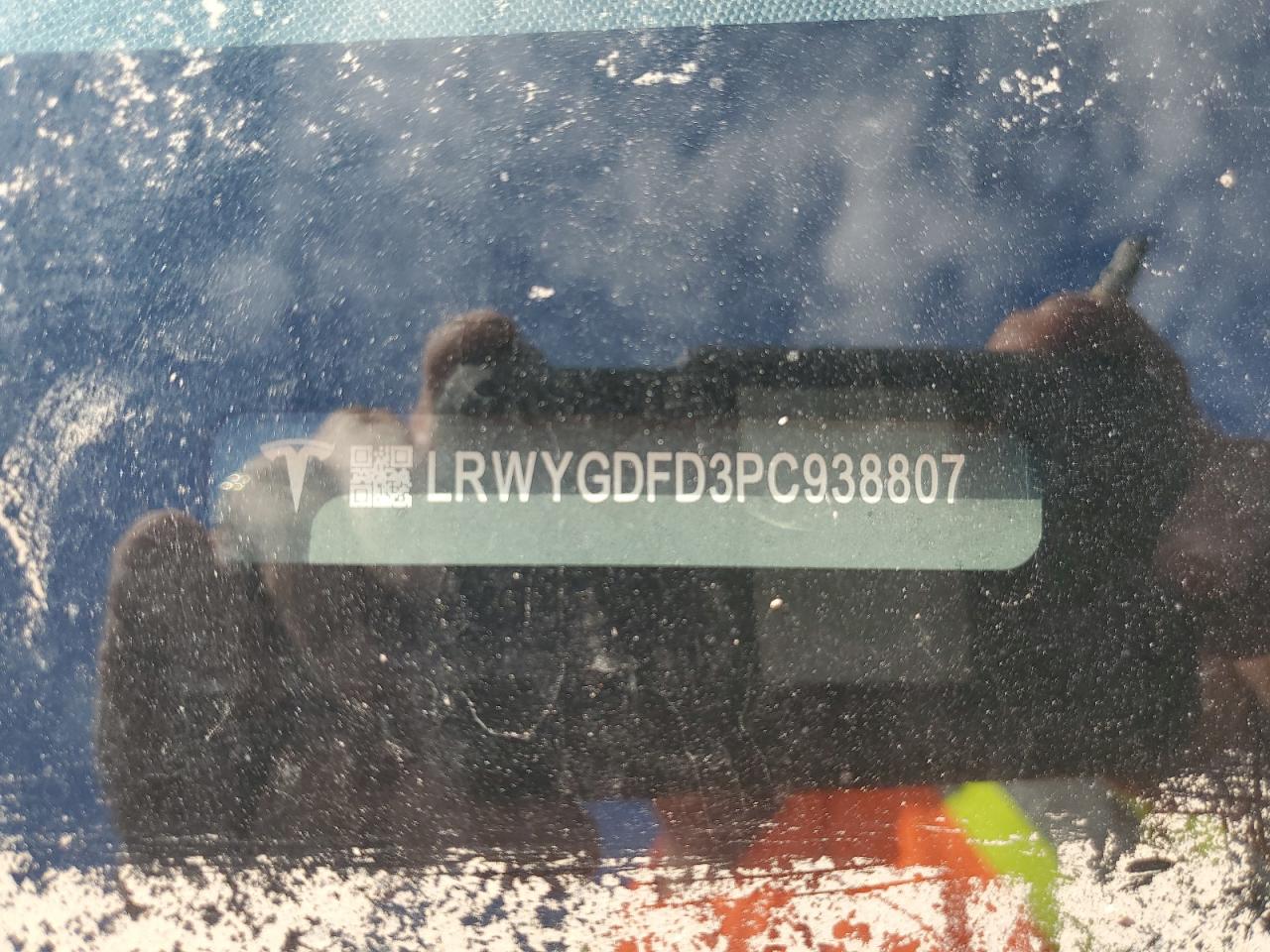 LRWYGDFD3PC938807 2023 Tesla Model Y