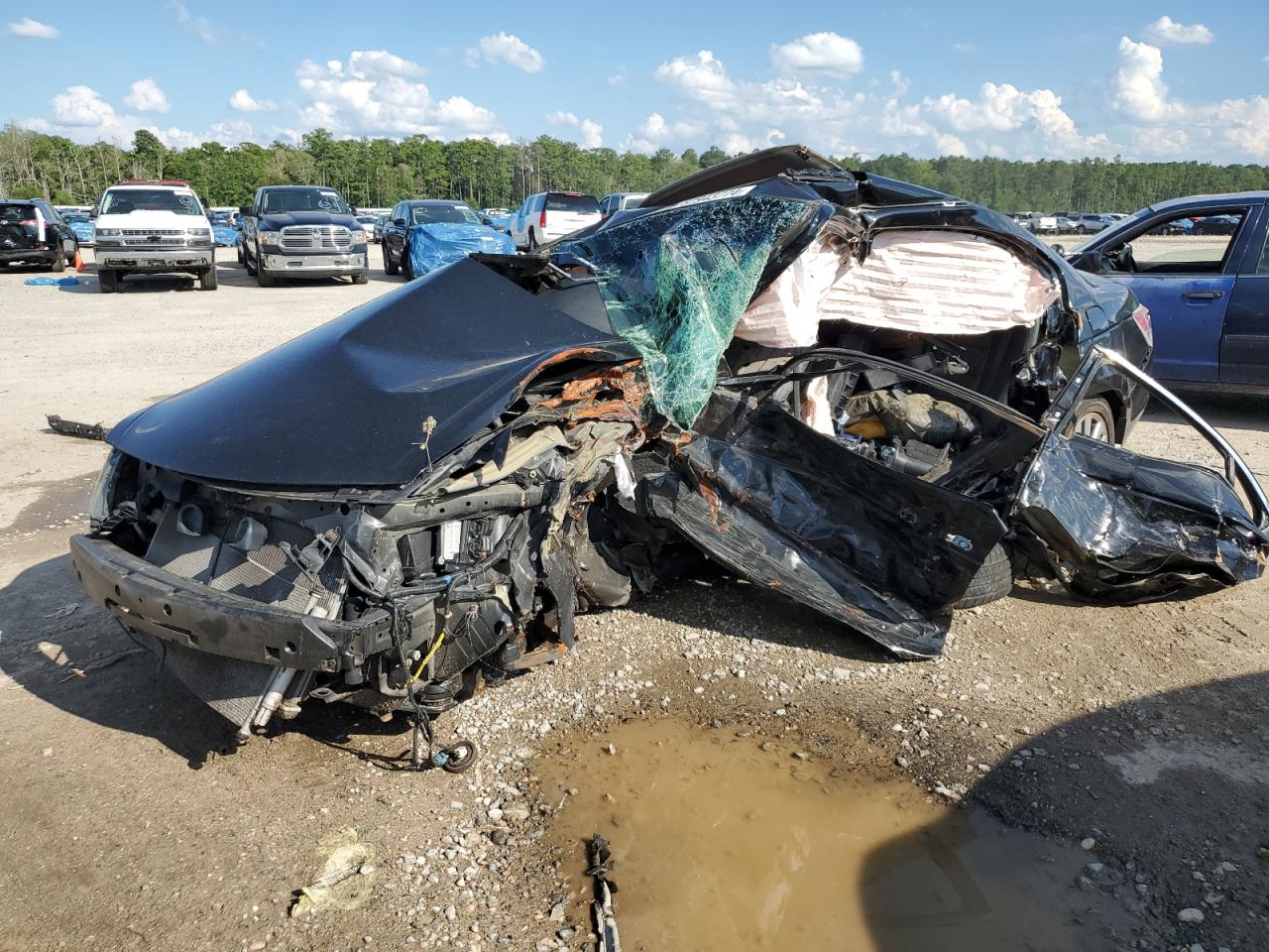 2011 Honda Accord Exl for Sale in Harleyville, SC - Hail