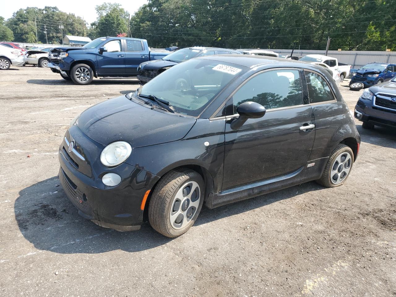 2015 Fiat 500 Electric VIN: 3C3CFFGE9FT522996 Lot: 66787044