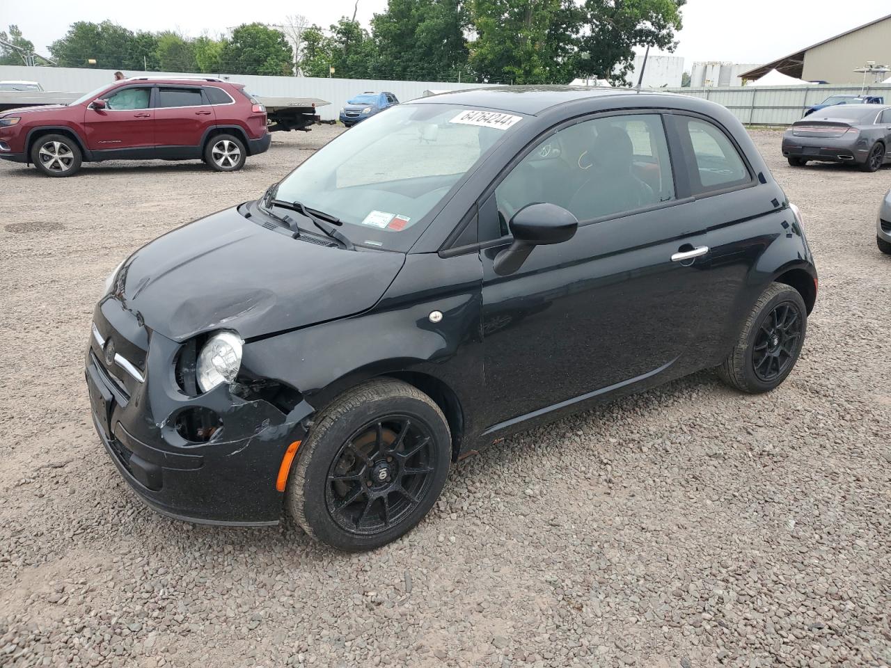 2012 Fiat 500 Pop VIN: 3C3CFFAR5CT330224 Lot: 64764244