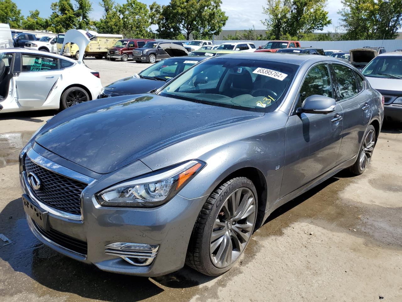2017 Infiniti Q70 3.7 VIN: JN1BY1ARXHM770377 Lot: 65395764