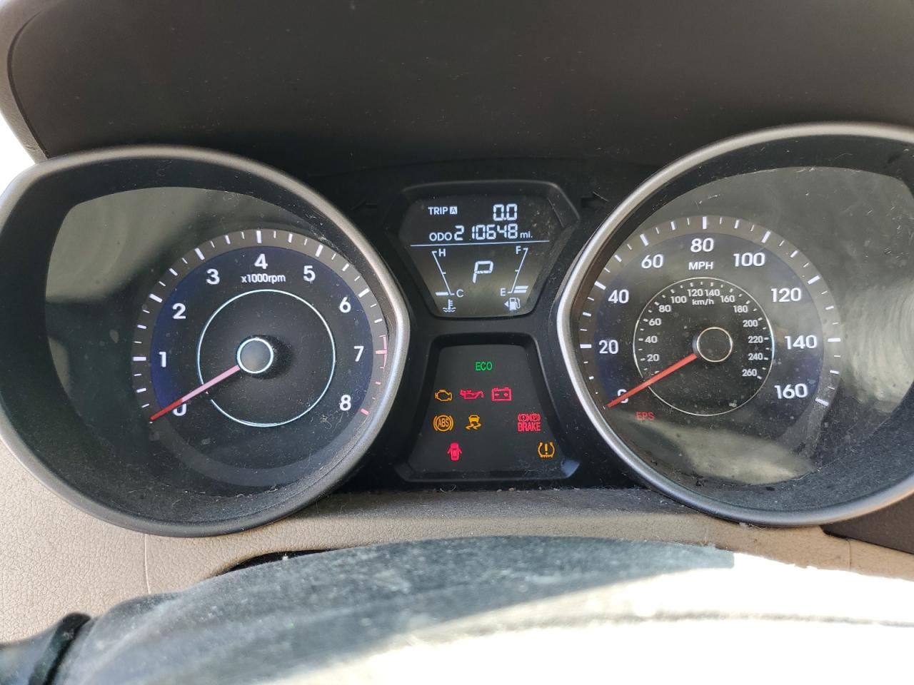 2013 Hyundai Elantra Gls VIN: 5NPDH4AE9DH274981 Lot: 67387624