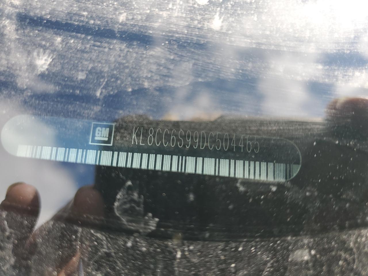 2013 Chevrolet Spark 1Lt VIN: KL8CC6S99DC504465 Lot: 67703814