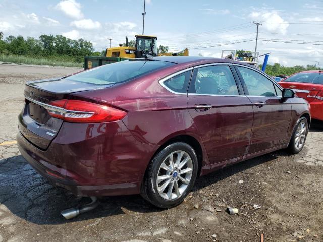  FORD FUSION 2017 Maroon