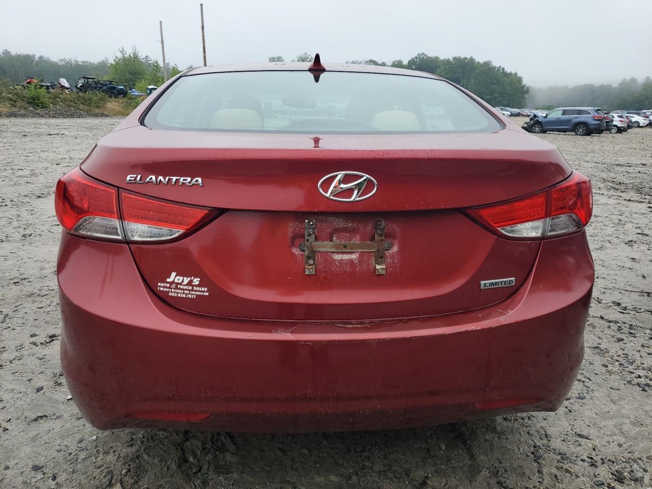 2013 Hyundai Elantra Gls VIN: 5NPDH4AE6DH209960 Lot: 67156594