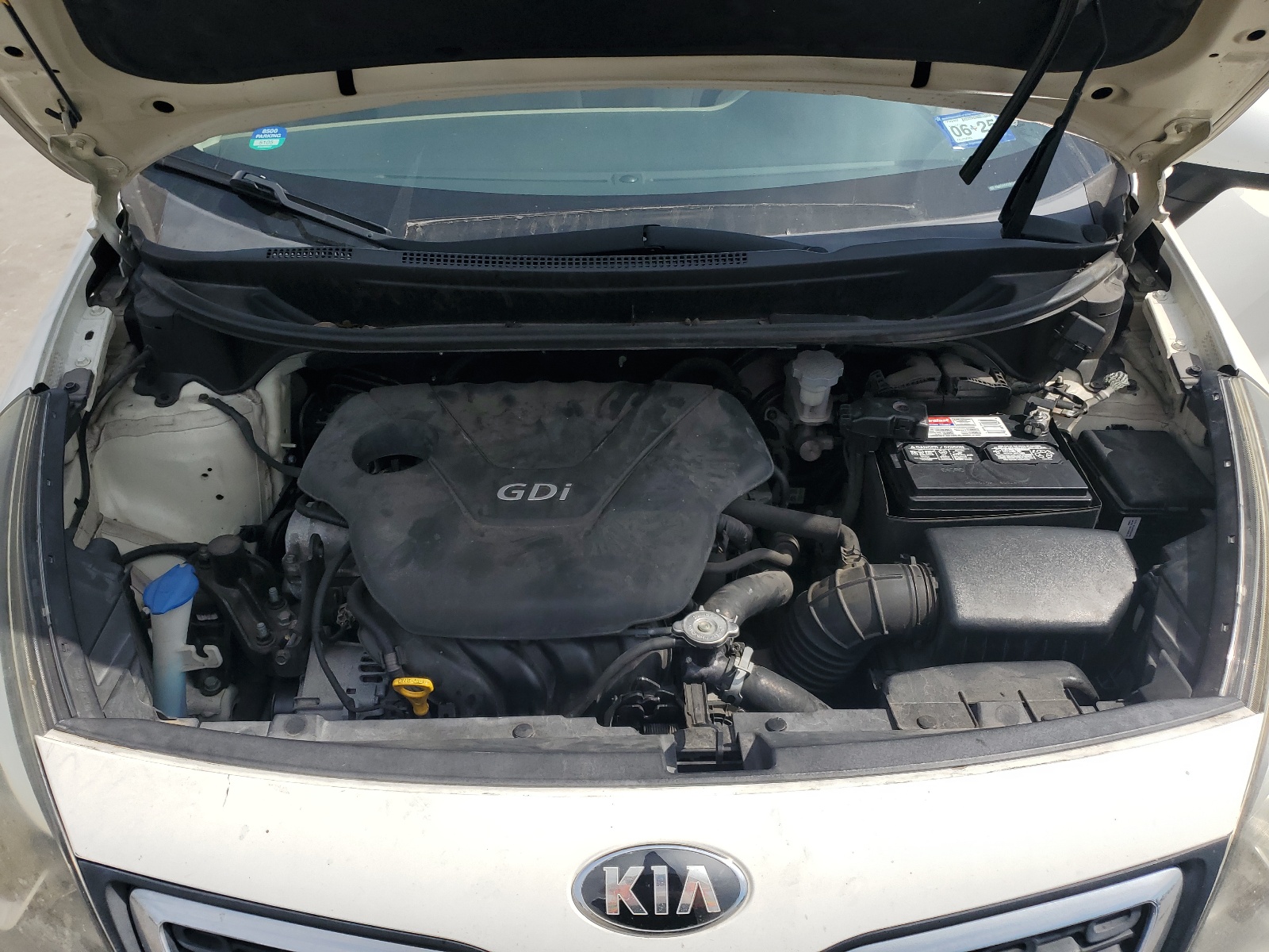 KNADN4A38E6419881 2014 Kia Rio Ex