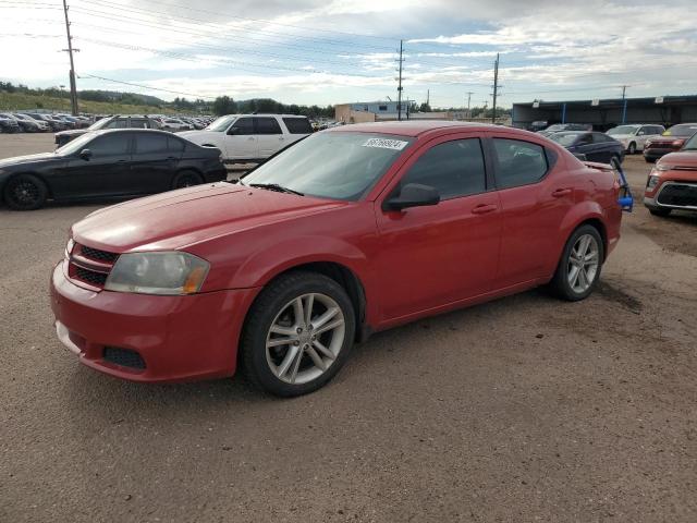  DODGE AVENGER 2014 Красный