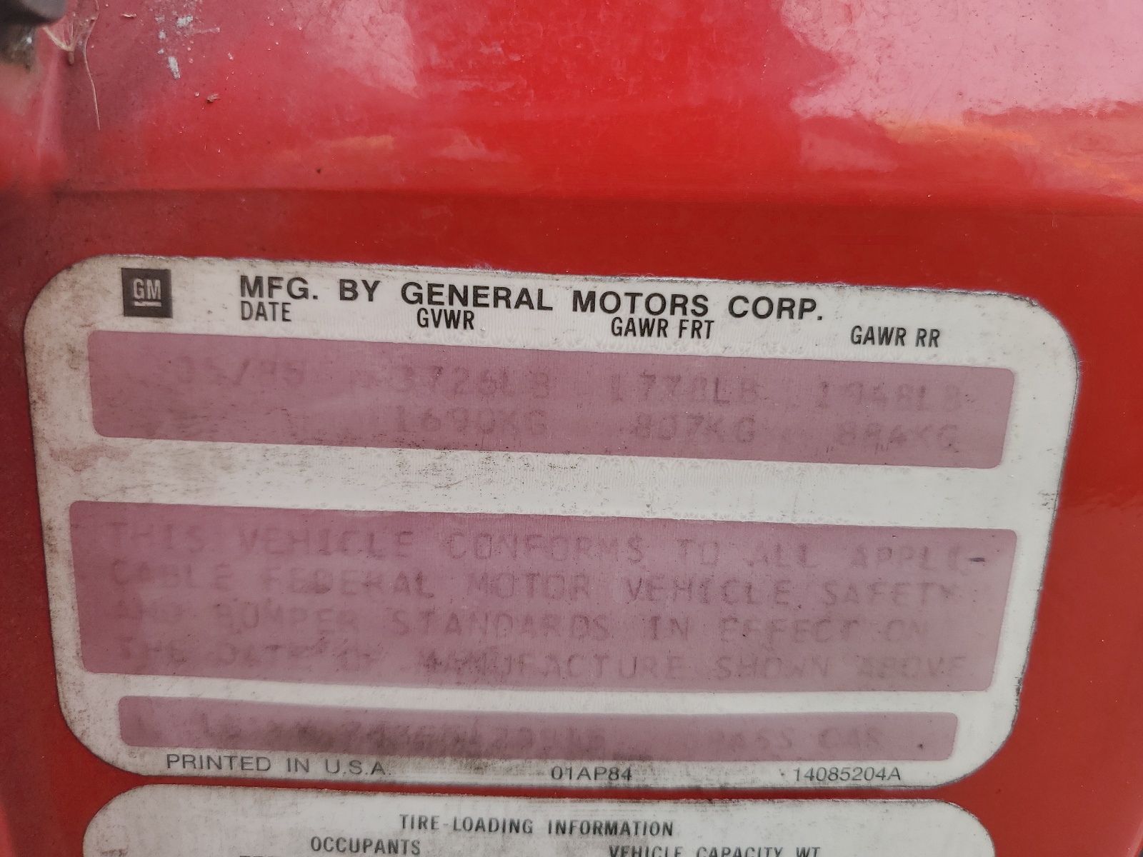 1G1YY0783F5129815 1985 Chevrolet Corvette