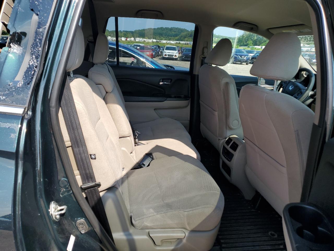 2016 Honda Pilot Ex VIN: 5FNYF6H3XGB015359 Lot: 65853954