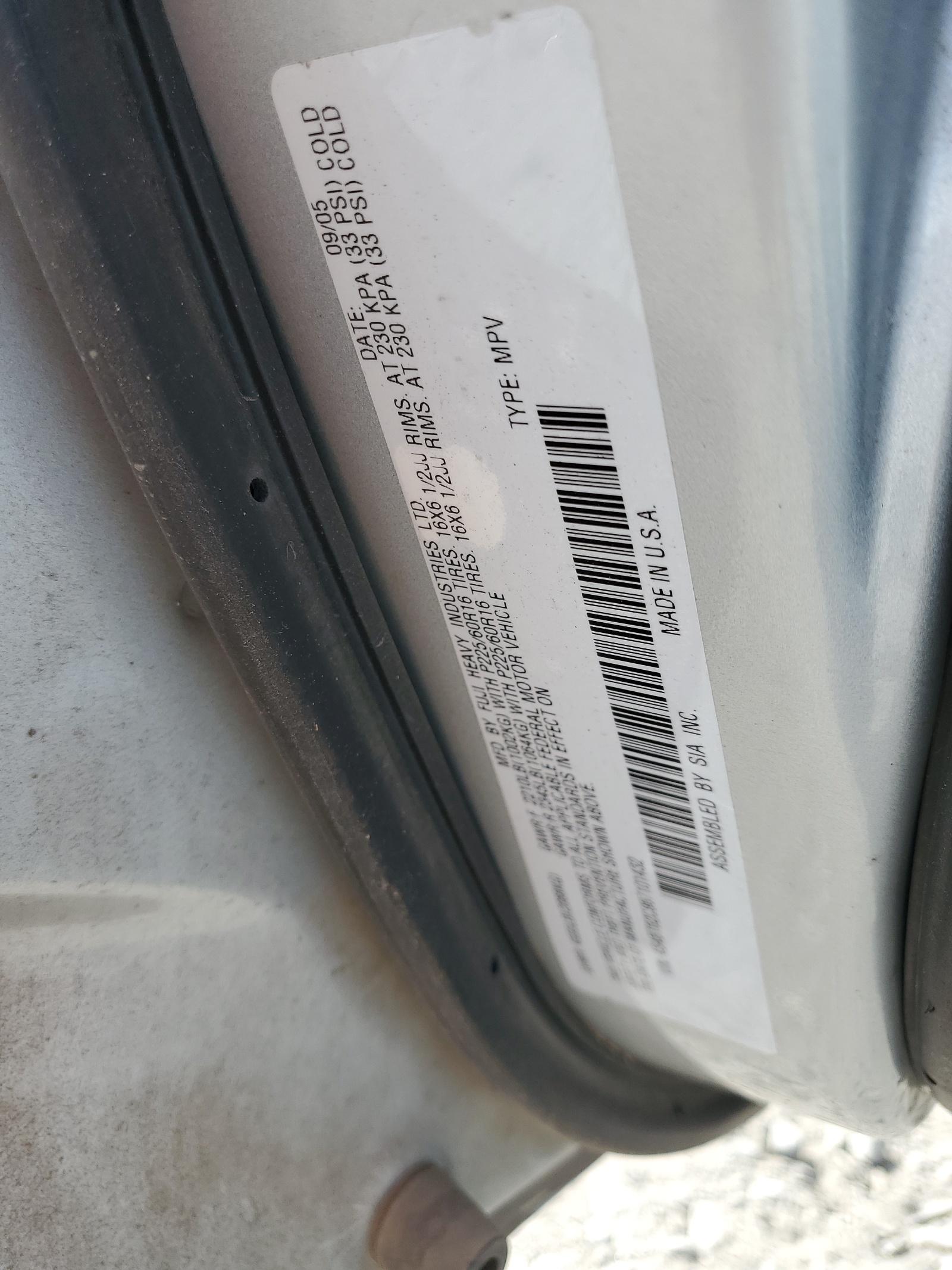 4S4BT62C967101432 2006 Subaru Baja Sport