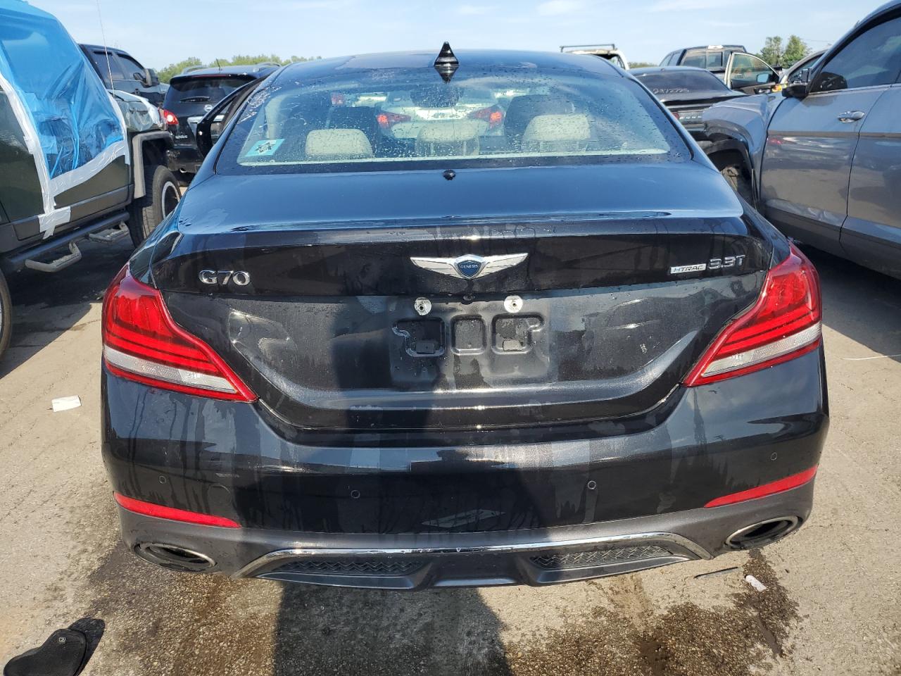 KMTG74LE3KU020328 2019 Genesis G70 Elite