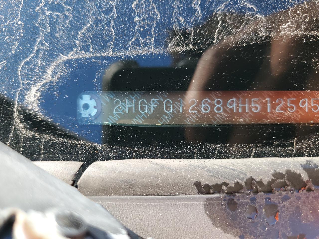 2009 Honda Civic Lx VIN: 2HGFG12689H512595 Lot: 68240044