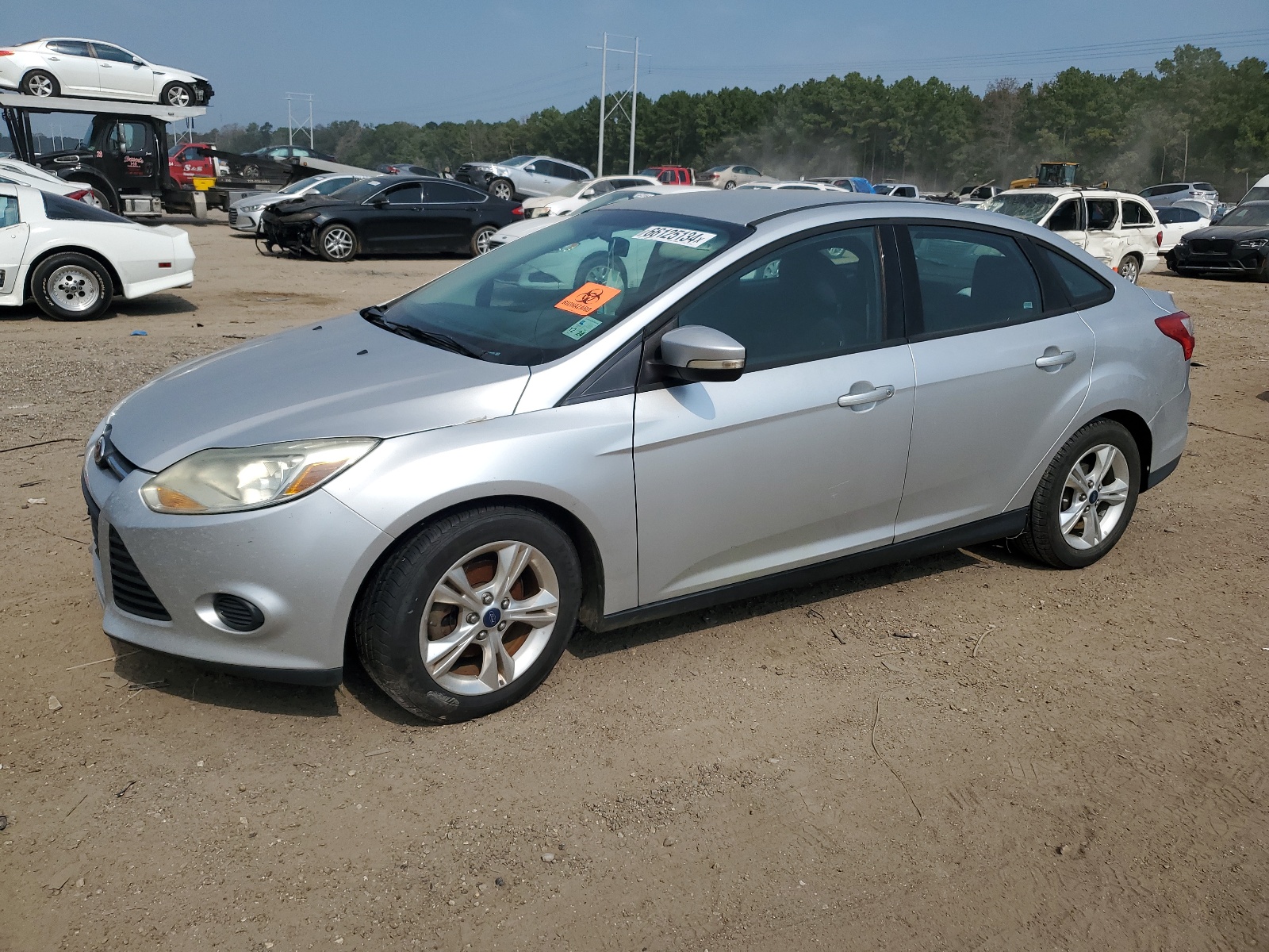 2014 Ford Focus Se vin: 1FADP3F21EL282944