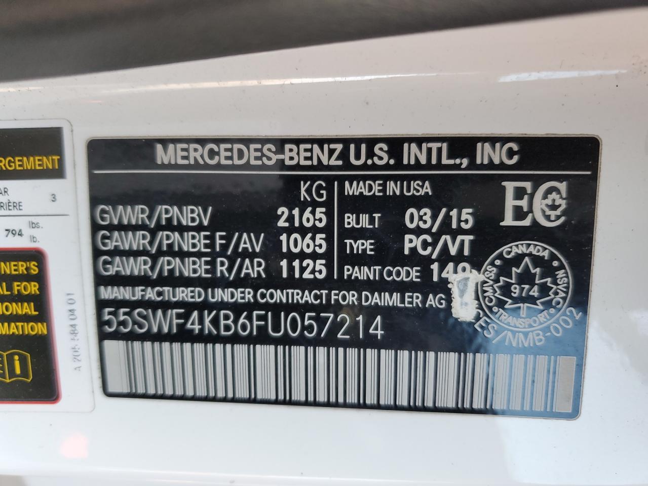2015 Mercedes-Benz C-klasse - Image 13