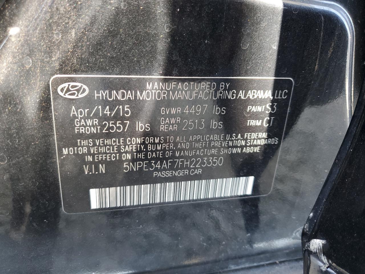 2015 Hyundai Sonata - Image 12