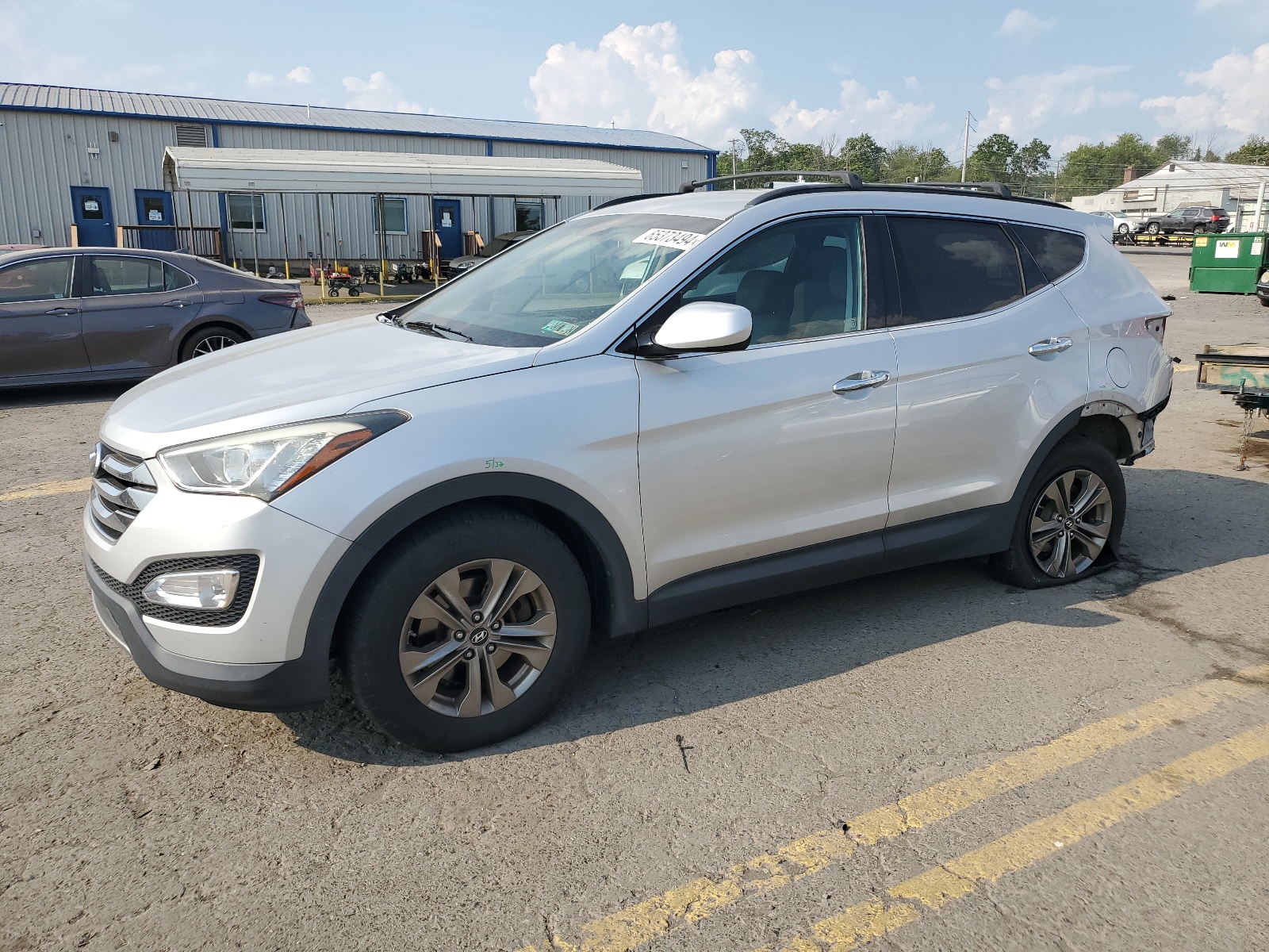 5XYZU3LB8EG157058 2014 Hyundai Santa Fe Sport