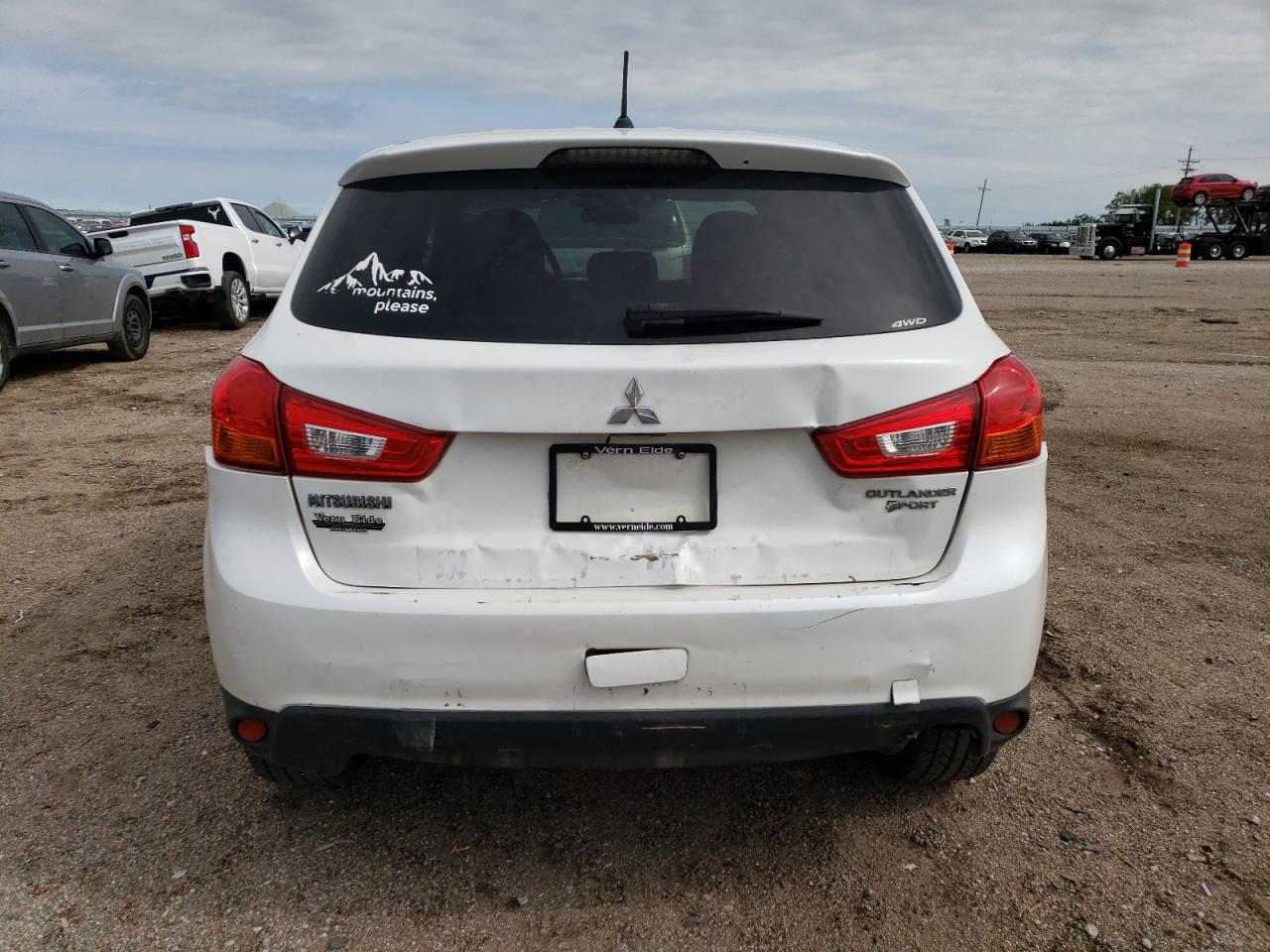 2014 Mitsubishi Outlander Sport Es VIN: 4A4AR3AU5EE024763 Lot: 66919304