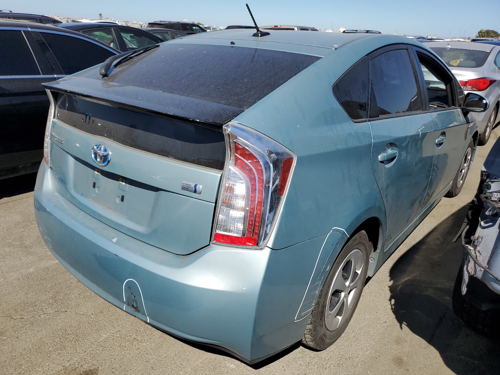 JTDKN3DUXE1861163 2014 Toyota Prius