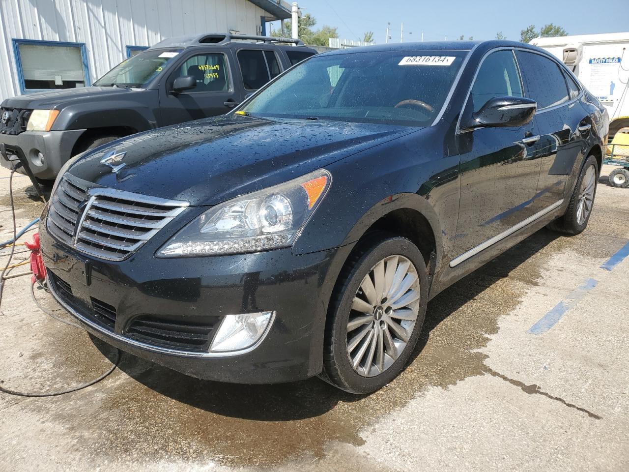 2014 Hyundai Equus Signature zu verkaufen in Pekin, IL - Normal Wear