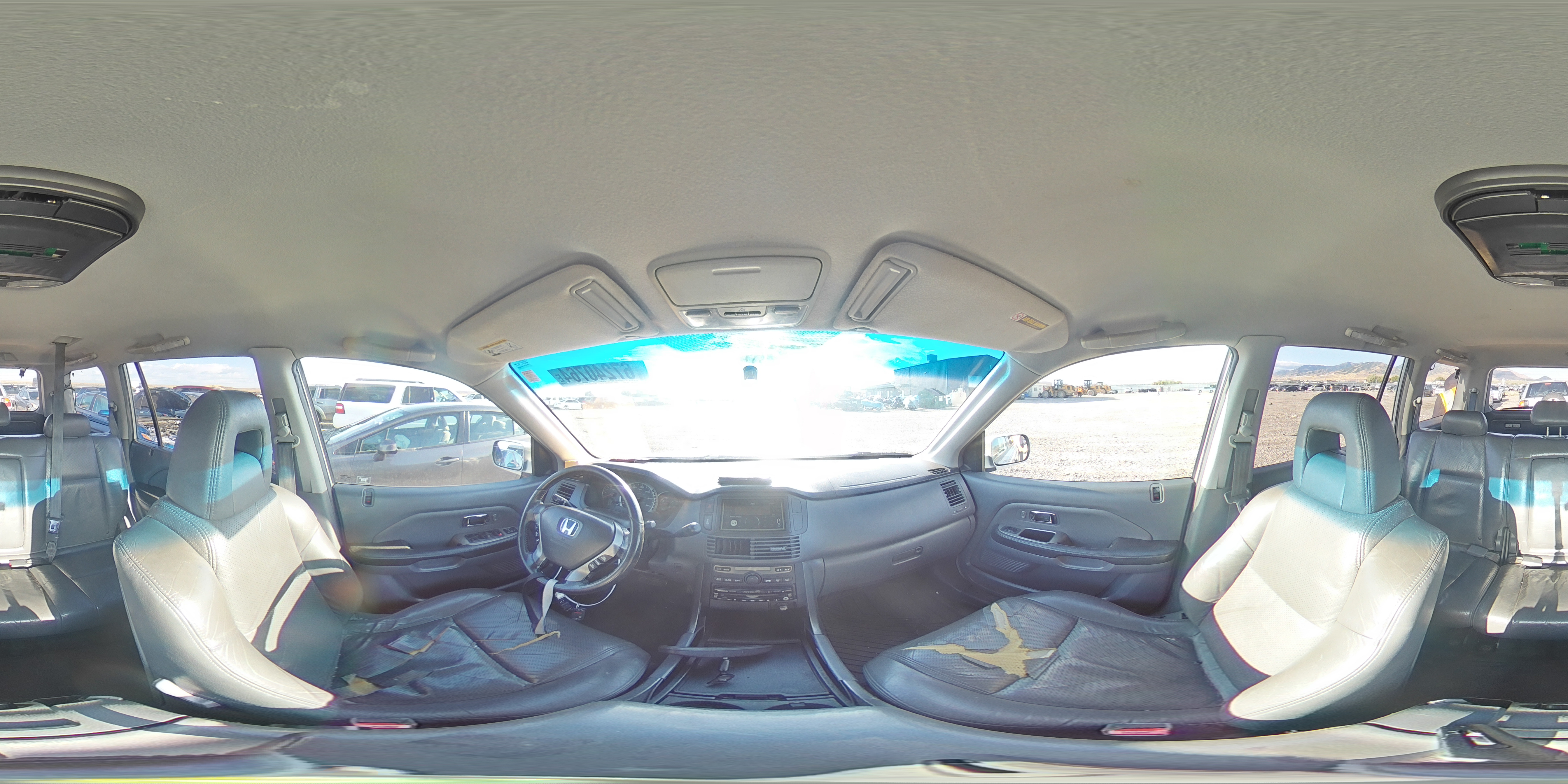 2003 Honda Pilot Exl VIN: 2HKYF18573H521425 Lot: 67240764