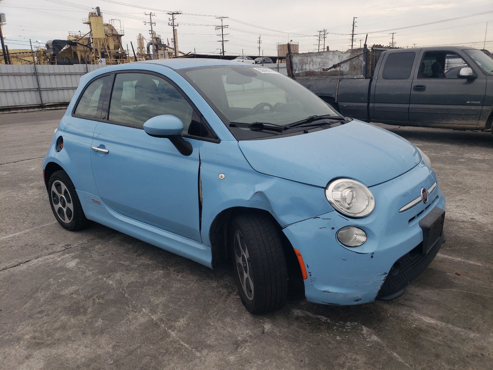 2015 Fiat 500 Electric vin: 3C3CFFGE3FT717802