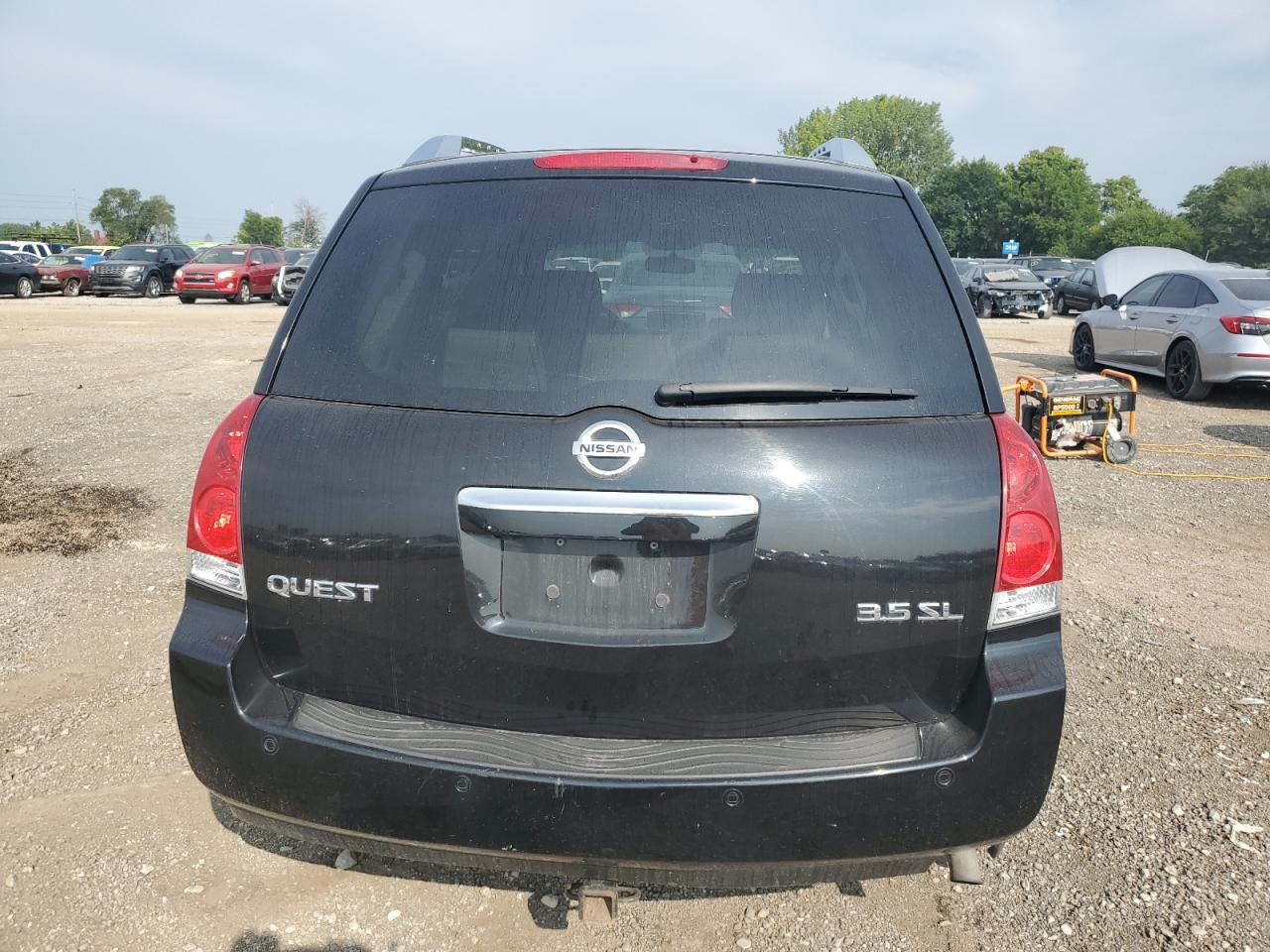 5N1BV28U58N113580 2008 Nissan Quest S