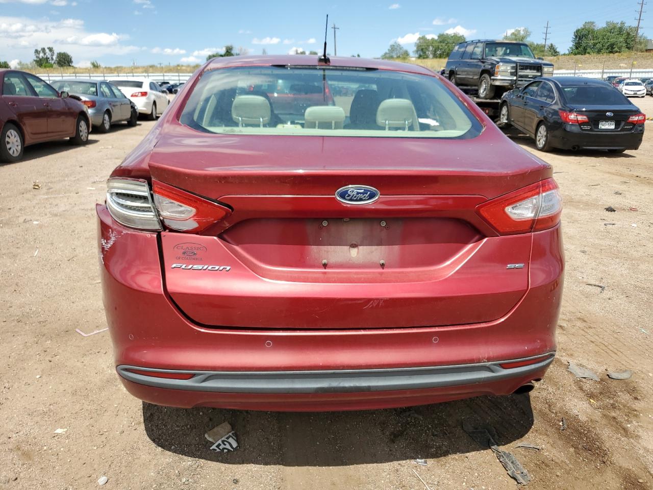 2013 Ford Fusion Se VIN: 3FA6P0H75DR318764 Lot: 66237354