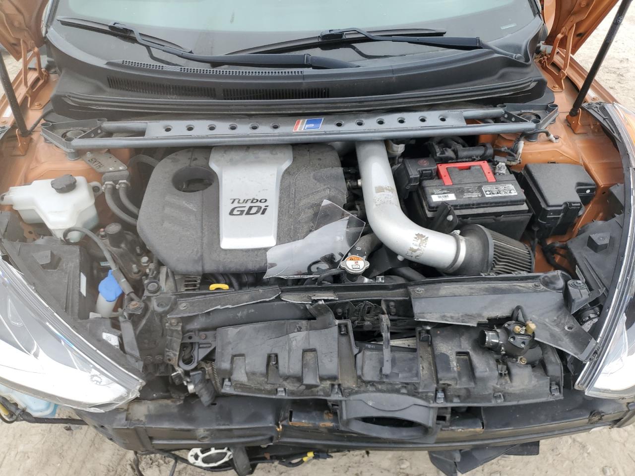 KMHTC6AE7GU304071 2016 Hyundai Veloster Turbo