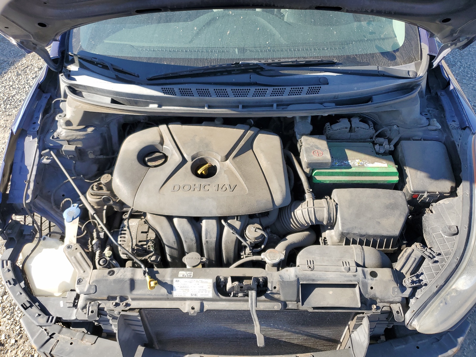 5NPDH4AE7DH430855 2013 Hyundai Elantra Gls