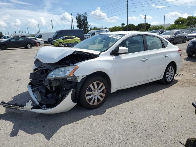 Sedans NISSAN SENTRA 2015 White